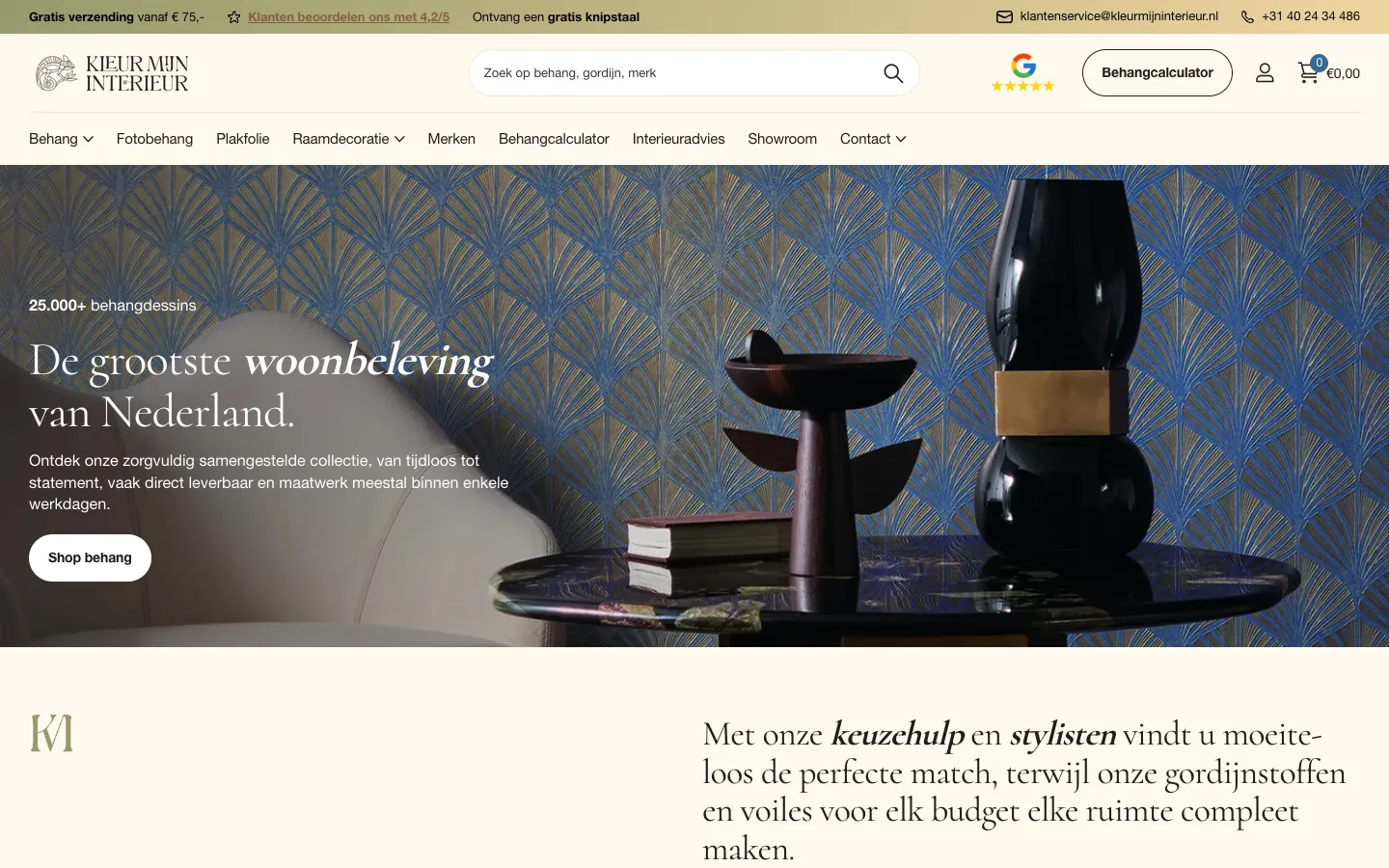Kleurmijninterieur webshop