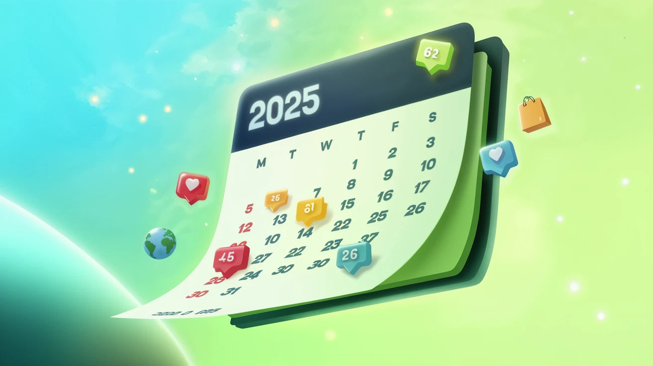 🔢 Your 2025 marketing calendar: capitalise on key (inter)national days