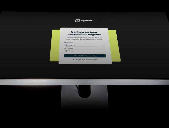Configure your migration in just minutes.