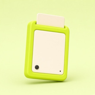 Icon of a payment terminal with a receipt